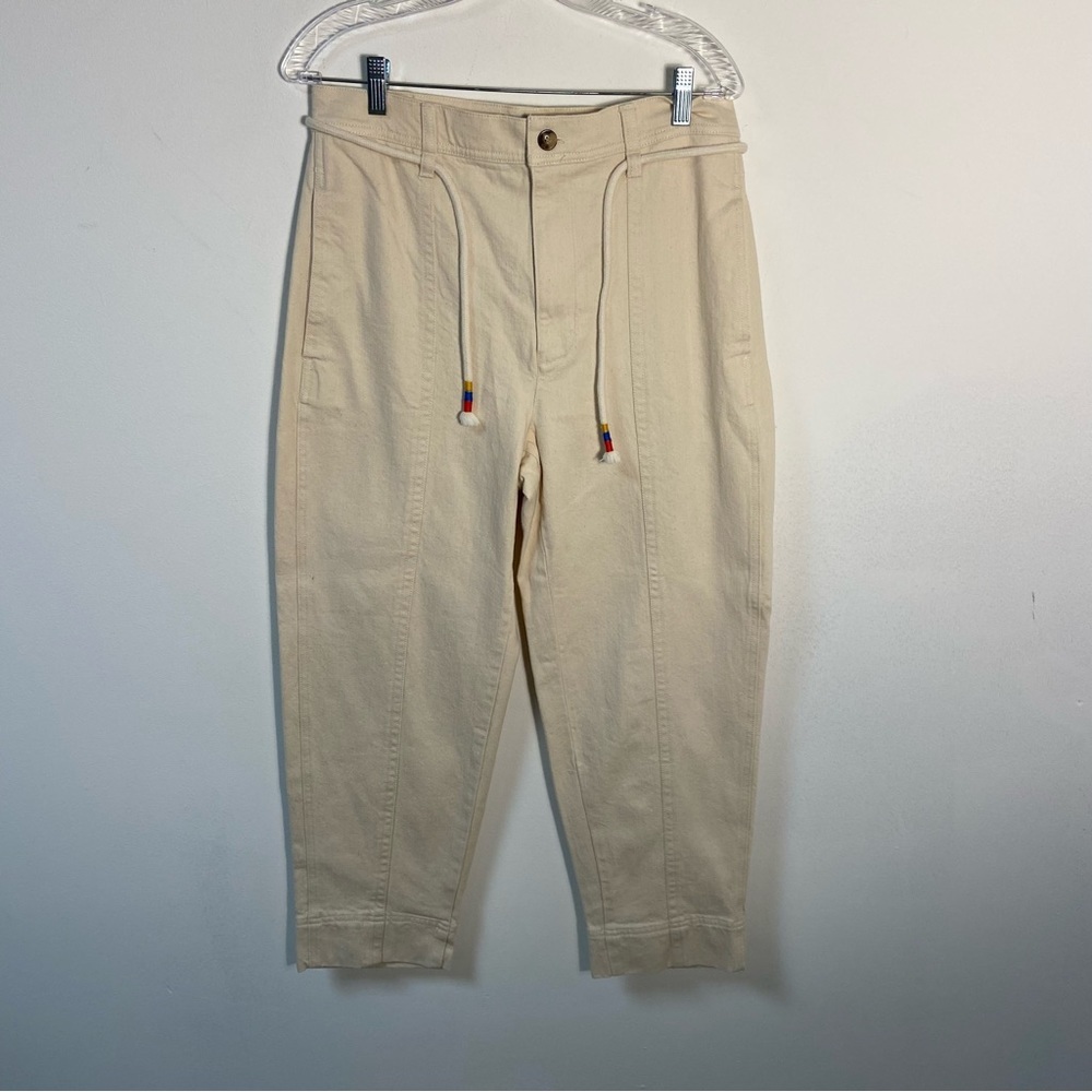 Madewell Women’s Jeans With Rope Belt Ivory size 30(12)